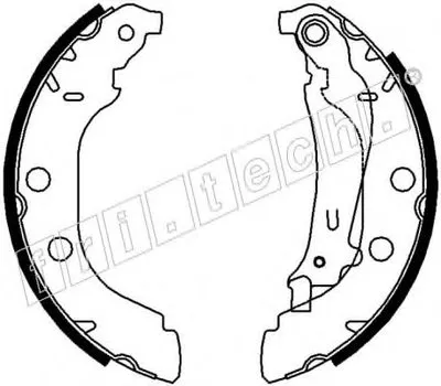 Комплект тормозных колодок REPARATION KIT fri.tech. купить