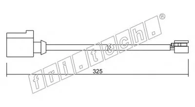 Сигнализатор, износ тормозных колодок fri.tech. купить