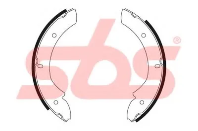 Комплект тормозных колодок, стояночная тормозная система sbs купить