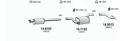 Система выпуска ОГ ASSO купить