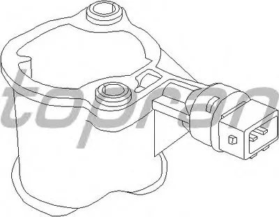 Выключатель, фара заднего хода TOPRAN купить
