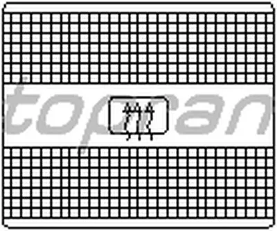 Выключатель, обогреватель заднего стекла TOPRAN купить