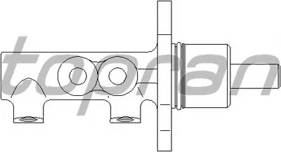 целиндер ручного тормоза TOPRAN купить