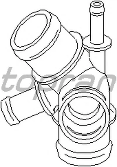 Трубка охлаждающей жидкости TOPRAN купить
