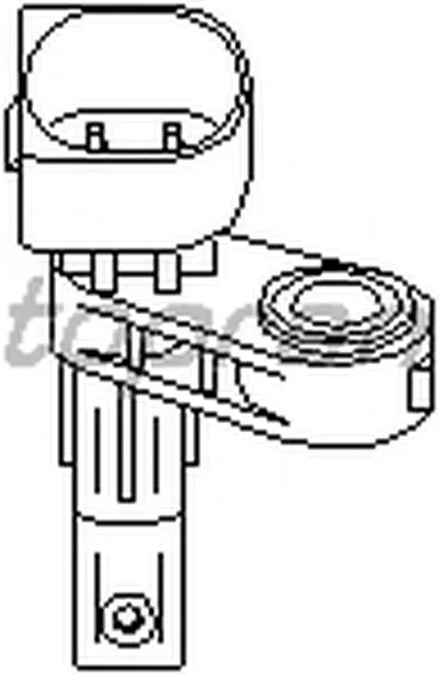 Датчик, частота вращения колеса TOPRAN купить