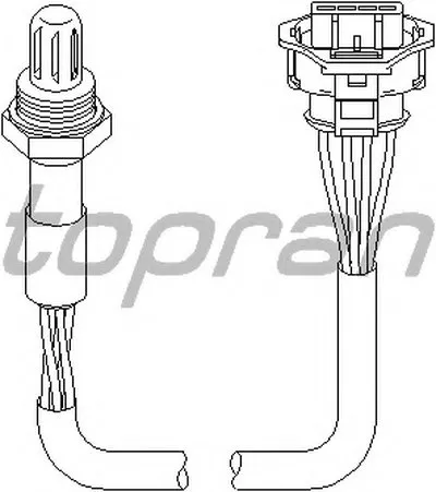 Лямда-зонд TOPRAN купить