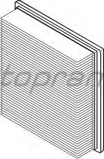 Воздушный фильтр TOPRAN купить