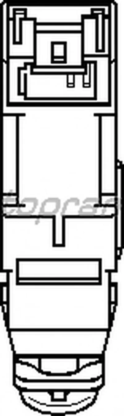 Выключатель, привод сцепления (Tempomat) TOPRAN купить