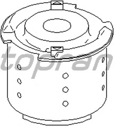Втулка, балка моста TOPRAN купить