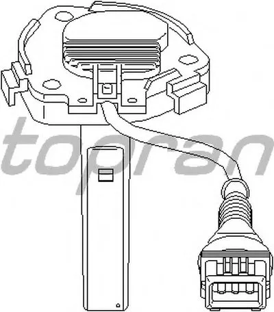 Датчик, уровень моторного масла TOPRAN купить
