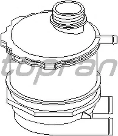 Компенсационный бак, охлаждающая жидкость TOPRAN купить