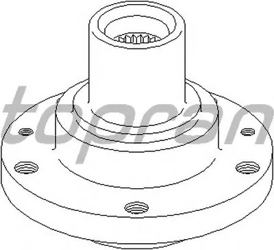 ? колесн. ступицы = TOPRAN купить