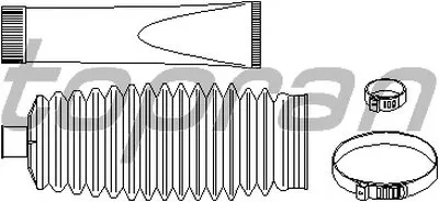 Комплект пылника, рулевое управление TOPRAN купить