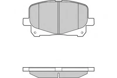 Комплект тормозных колодок, дисковый тормоз E.T.F. купить
