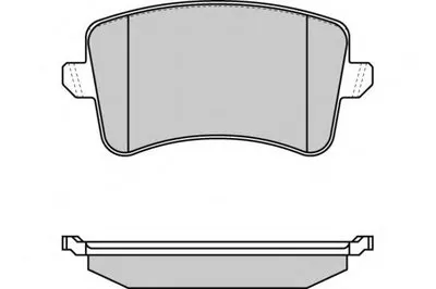 Комплект тормозных колодок, дисковый тормоз E.T.F. купить