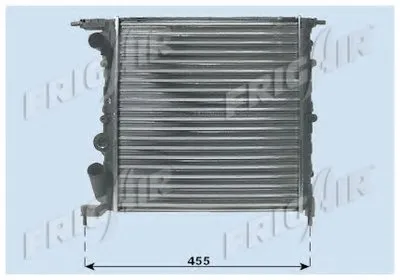 Радиатор, охлаждение двигателя FRIGAIR купить
