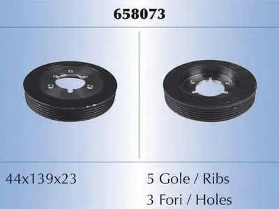 Ременный шкив, коленчатый вал MALÒ купить