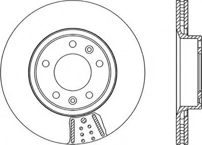Тормозной диск ADAPTIVE OPEN PARTS купить