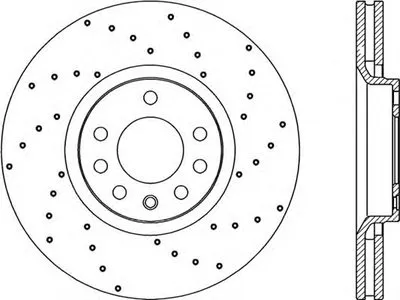 Тормозной диск RADIANCE S OPEN PARTS купить
