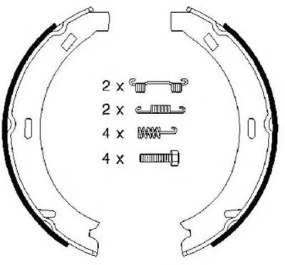 Комплект тормозных колодок RAICAM купить
