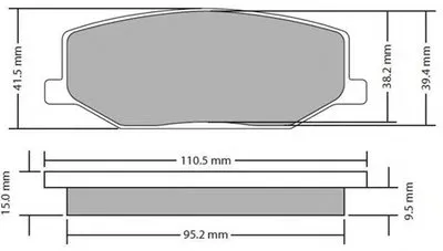 Комплект тормозных колодок, дисковый тормоз FREMAX купить