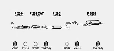 Система выпуска ОГ FENNO купить