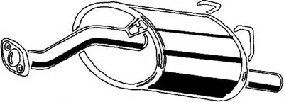 Глушитель выхлопных газов конечный ASMET купить