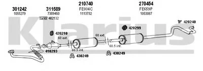 Система выпуска ОГ KLARIUS купить