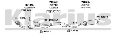 Система выпуска ОГ KLARIUS купить