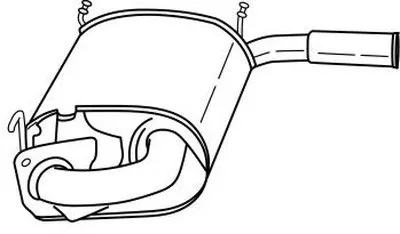 Глушитель выхлопных газов конечный SIGAM купить