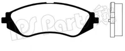 Комплект тормозных колодок, дисковый тормоз IPS Parts IPS Parts купить