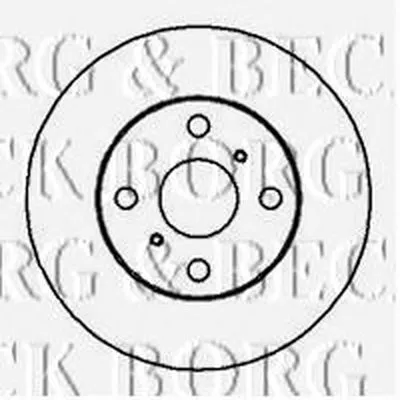 Тормозной диск BORG & BECK купить