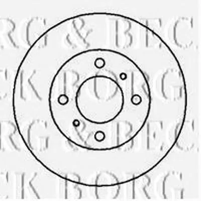 Тормозной диск BORG & BECK купить