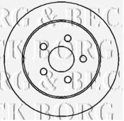 Тормозной диск BORG & BECK купить