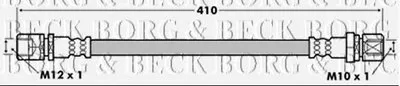 Тормозной шланг BORG & BECK купить