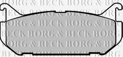 Комплект тормозных колодок, дисковый тормоз BORG & BECK купить