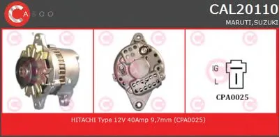 Генератор BRAND NEW SERIES CASCO купить