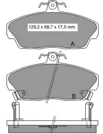 Комплект тормозных колодок, дисковый тормоз VEMA купить