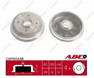 Тормозной барабан ABE купить