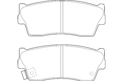 Комплект тормозных колодок, дисковый тормоз WAGNER купить