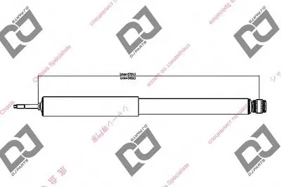 Амортизатор DJ PARTS купить