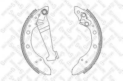 Комплект тормозных колодок STELLOX купить