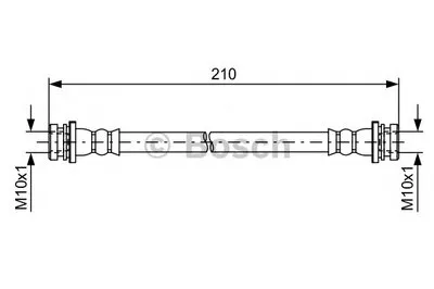 Тормозной шланг BOSCH купить