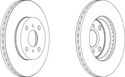 Тормозной диск PREMIER FERODO купить