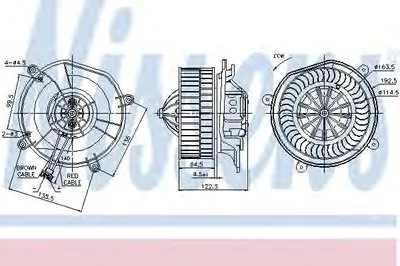 Вентиляция салона NISSENS купить