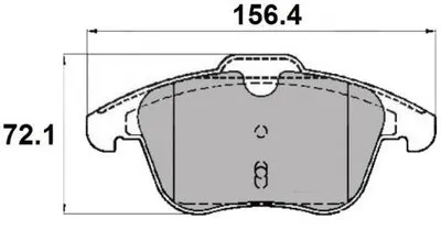 Комплект тормозных колодок, дисковый тормоз NATIONAL купить