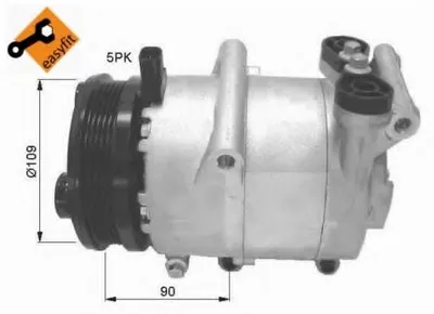 Компрессор, кондиционер EASY FIT NRF купить