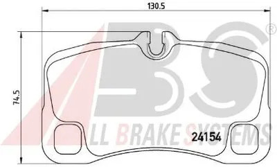 Комплект тормозных колодок, дисковый тормоз SPORTLINE A.B.S. купить