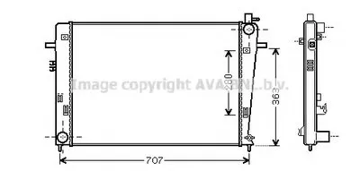 Радиатор, охлаждение двигателя