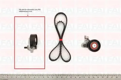 Комплект ремня ГРМ FAI AutoParts купить
